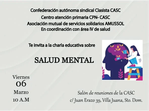 Charla Educativa sobre Salud Mental